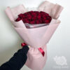 Букет из 45 красных кенийских роз